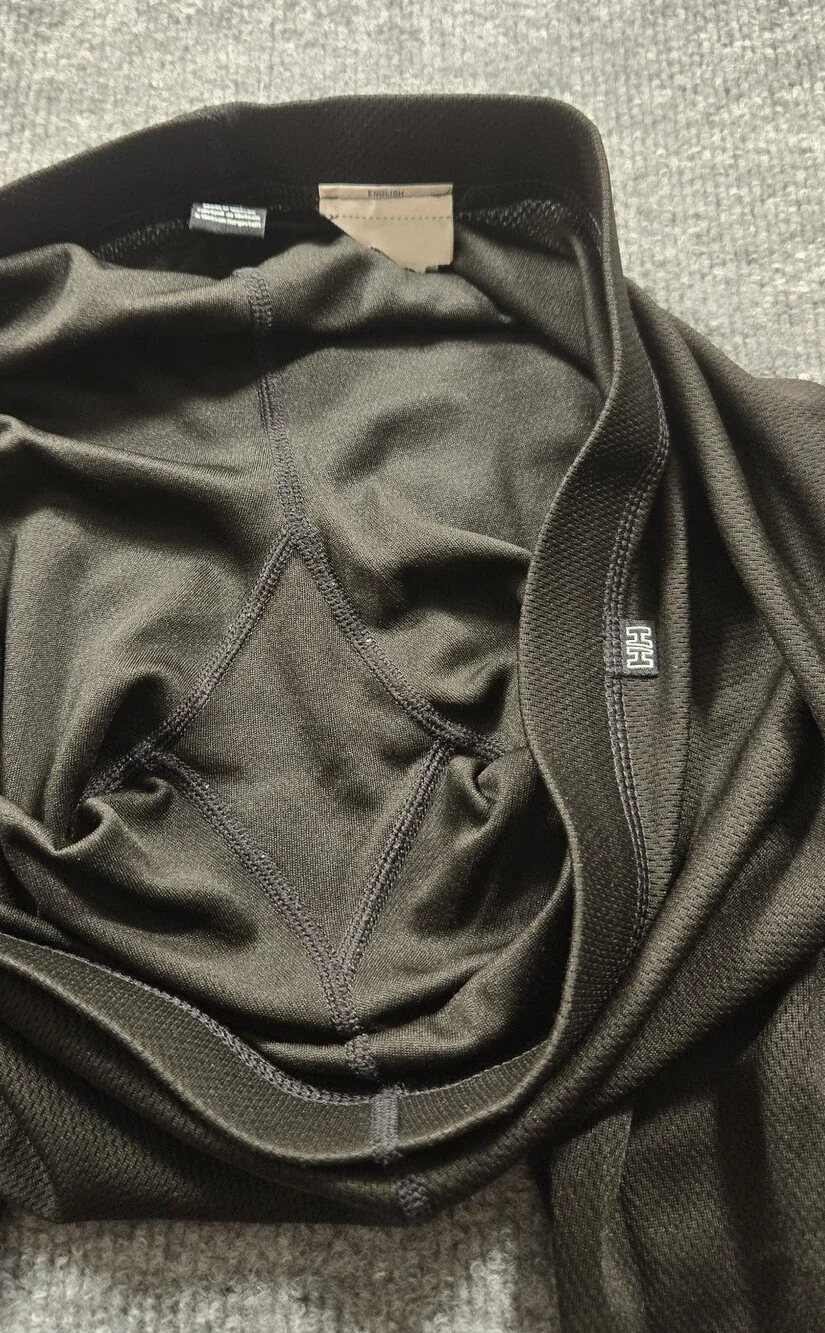 ​Helly Hansen Lifa Base Layer Pants Black Size Medium Leggings 48600